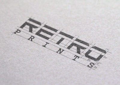 Logo Retro prints